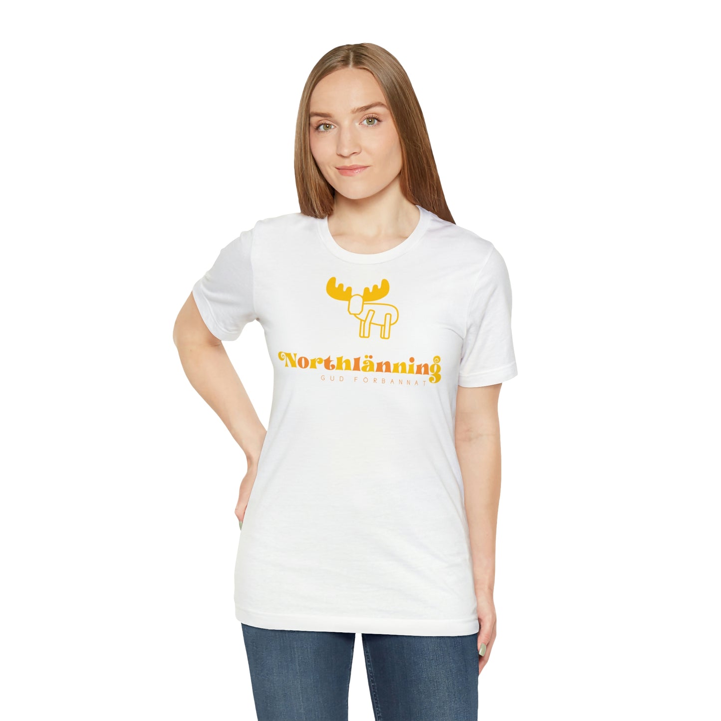 Unisex Northlänning T-shirt, stort tryck